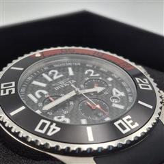 Invicta 13727 Pro Diver Black Carbon Fiber Dial Red Coke Bezel 48mm Men's Watch